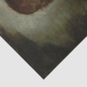 Heiliger Franziskus im Gebet (Christlicher Glaube) Seidenpapier (Ausschnitt)