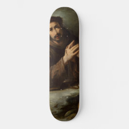Heiliger Franziskus im Gebet (Christlicher Glaube) Skateboard