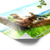 Heiliger Franziskus und die Predigt der Vögel Fotodruck (Ecke)