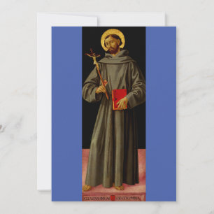 Heiliger Franziskus von Assisi durch Antoniazzo Ro Einladung