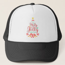 Heiliger Froher Weihnachten Truckerkappe