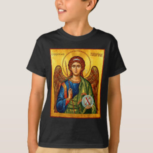 Heiliger Gabriel Der Erzengel Östlich Orthodox Byz T-Shirt
