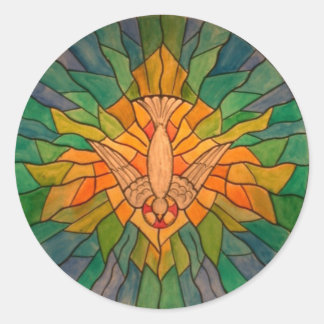 Heiliger Geist 01 z-1 HS Runder Aufkleber