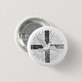 Heiliger Geist 1" Knopf Button (Vorne & Hinten)