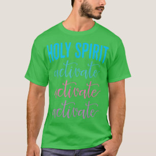 Heiliger Geist aktiviert Christliche religiöse Jes T-Shirt
