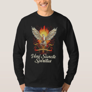 Heiliger Geist Bestätigung lateinische Mass kathol T-Shirt