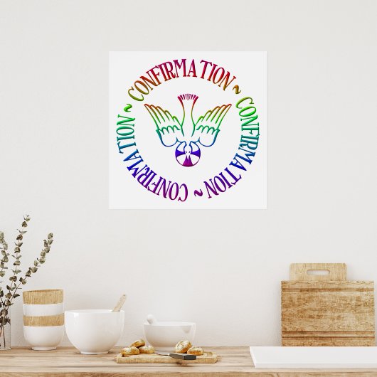 Heiliger Geist - Bestätigung Poster (Küche)
