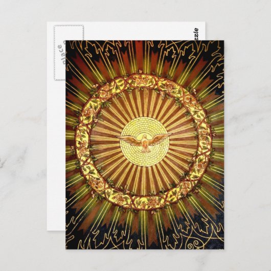 Heiliger Geist - Bestätigung Postkarte (Vorne/Hinten)