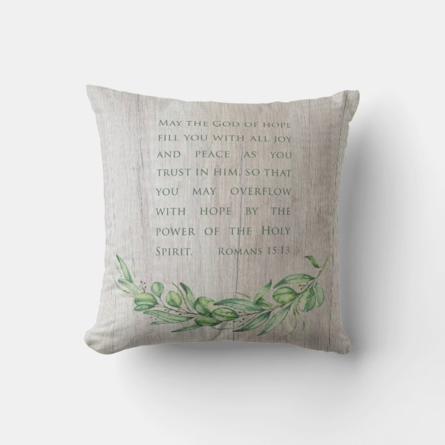 Heiliger Geist, Bibel Verse Pastor Gift Pillow Kissen (Vorderseite)