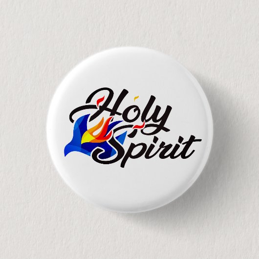Heiliger Geist Button (Vorderseite)
