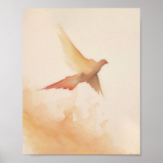 Heiliger Geist, digitaler Download, spirituelle Bi Poster
