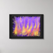 Heiliger Geist Feuer Christliche Prophetie Abstrak Leinwanddruck (Vorderseite)