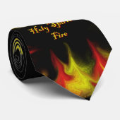 Heiliger Geist Feuer-Krawatte Krawatte (Gerollt)