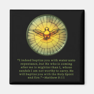 Heiliger Geist Feuer Magnet