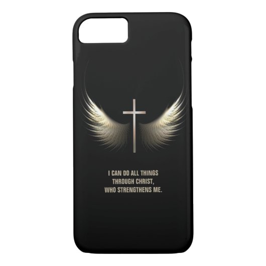 Heiliger Geist Flügel und christliches Case-Mate iPhone Hülle (Rückseite)