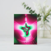 Heiliger Geist Fraktal Postkarte (Stehend Vorderseite)