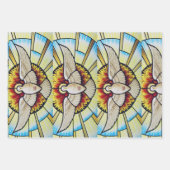Heiliger Geist getauchte Buntglas Geschenkpapier Set (Vorderseite 3)