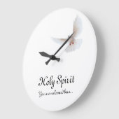 Heiliger Geist Große Wanduhr (Winkel)