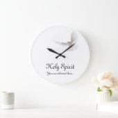 Heiliger Geist Große Wanduhr (Zuhause)