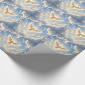 Heiliger Geist Himmlische Taube / Espiritu Santo Geschenkpapier (Ecke)