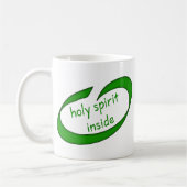 Heiliger Geist im Inneren Christlich Kaffeetasse (Links)