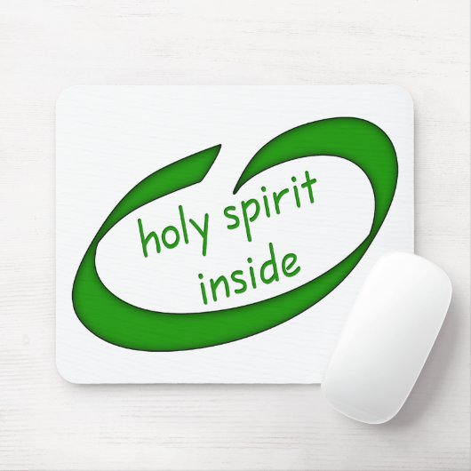 Heiliger Geist im Inneren Christlich Mousepad (Mit Mouse)