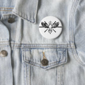 Heiliger Geist in Form von Taube Button (Beispiel)