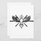 Heiliger Geist in Form von Taube Einladung (Vorne/Hinten)
