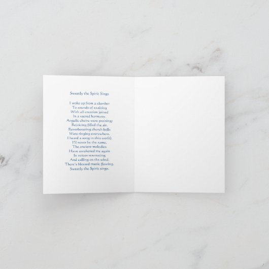 Heiliger Geist Karte (Innenseite)