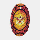 HEILIGER GEIST KERAMIKORNAMENT (Rechts)