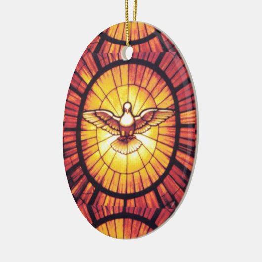 HEILIGER GEIST KERAMIKORNAMENT (Links)