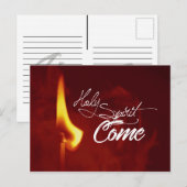 Heiliger Geist kommt Postkarte (Vorne/Hinten)