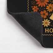 Heiliger Geist Lustiger Herbst Floral Retro Christ Mousepad (Ecke)