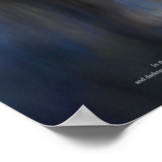 Heiliger Geist mit Biokunstangebot drucken Poster (Ecke)