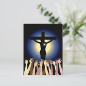 Heiliger Geist Ostern Feiertagspostkarte (Stehend Vorderseite)