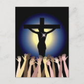 Heiliger Geist Ostern Feiertagspostkarte (Vorderseite)