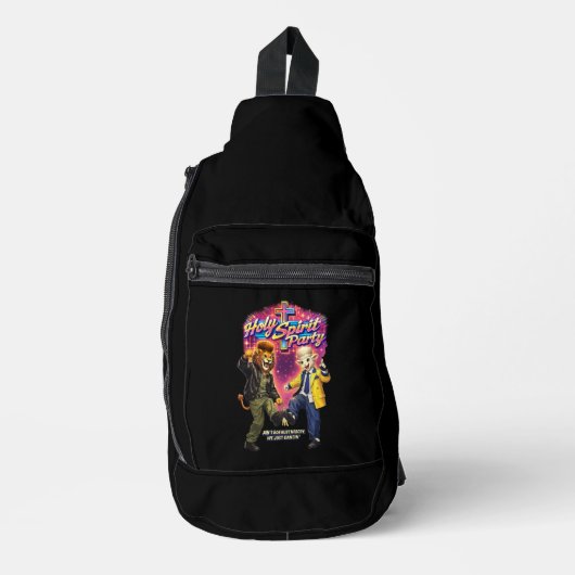 Heiliger Geist Party - Christlich Crossbody Bag (Vorderseite)