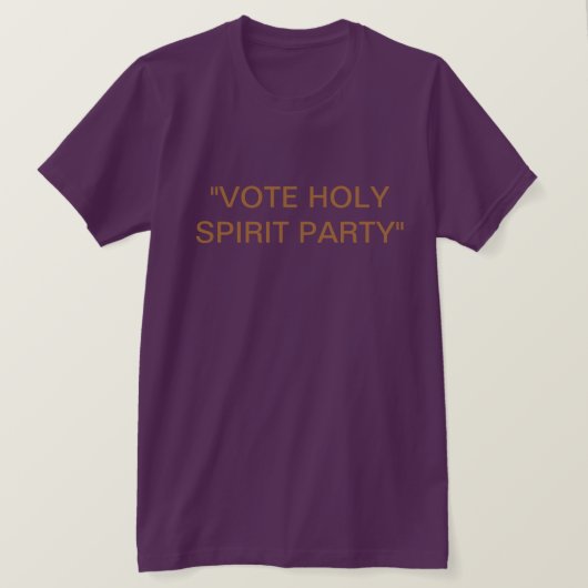 Heiliger Geist Party / T - Shirt (Design vorne)