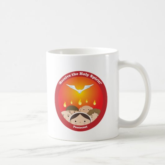 Heiliger Geist Pentecost Kaffeetasse (Rechts)