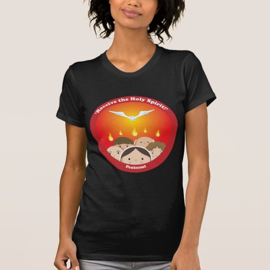 Heiliger Geist Pentecost T-Shirt (Vorderseite)