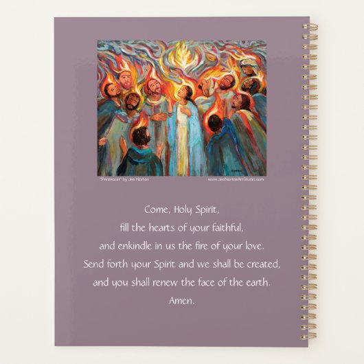 Heiliger Geist-Planer Planer (Rückseite)