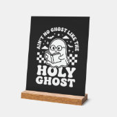 Heiliger Geist Retro Halloween-Geist-Design_1 Acrylschild (Winkel)