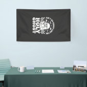Heiliger Geist Retro Halloween-Geist-Design_1 Banner (Messeveranstaltung)