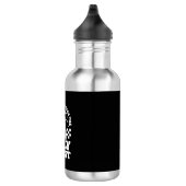 Heiliger Geist Retro Halloween-Geist-Design_1 Edelstahlflasche (Rechts)