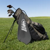Heiliger Geist Retro Halloween-Geist-Design_1 Golfhandtuch (Gras)