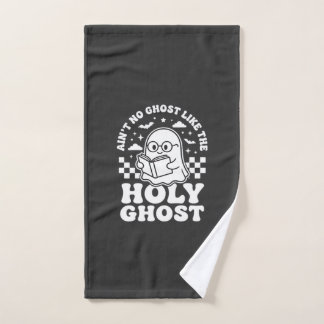 Heiliger Geist Retro Halloween-Geist-Design_1 Handtuch