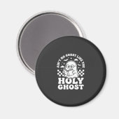 Heiliger Geist Retro Halloween-Geist-Design_1 Magnet (Vorderseite/Rückseite)
