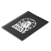 Heiliger Geist Retro Halloween-Geist-Design_1 Notizblock (Linke Seite)