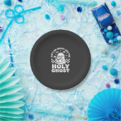 Heiliger Geist Retro Halloween-Geist-Design_1 Pappteller (Party)