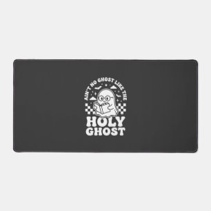 Heiliger Geist Retro Halloween-Geist-Design_1 Schreibtischunterlage